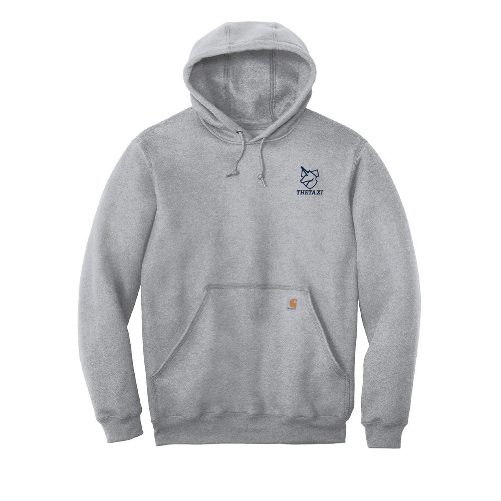 Theta Xi Embroidered Carhartt Hoodie