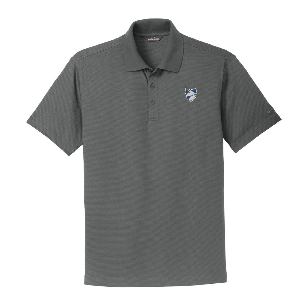 Theta Xi Mark Eddie Bauer Polo in Steel Grey