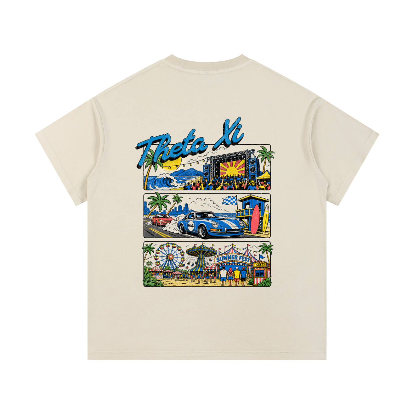 Drop 021: Theta Xi Summer Festival T-Shirt