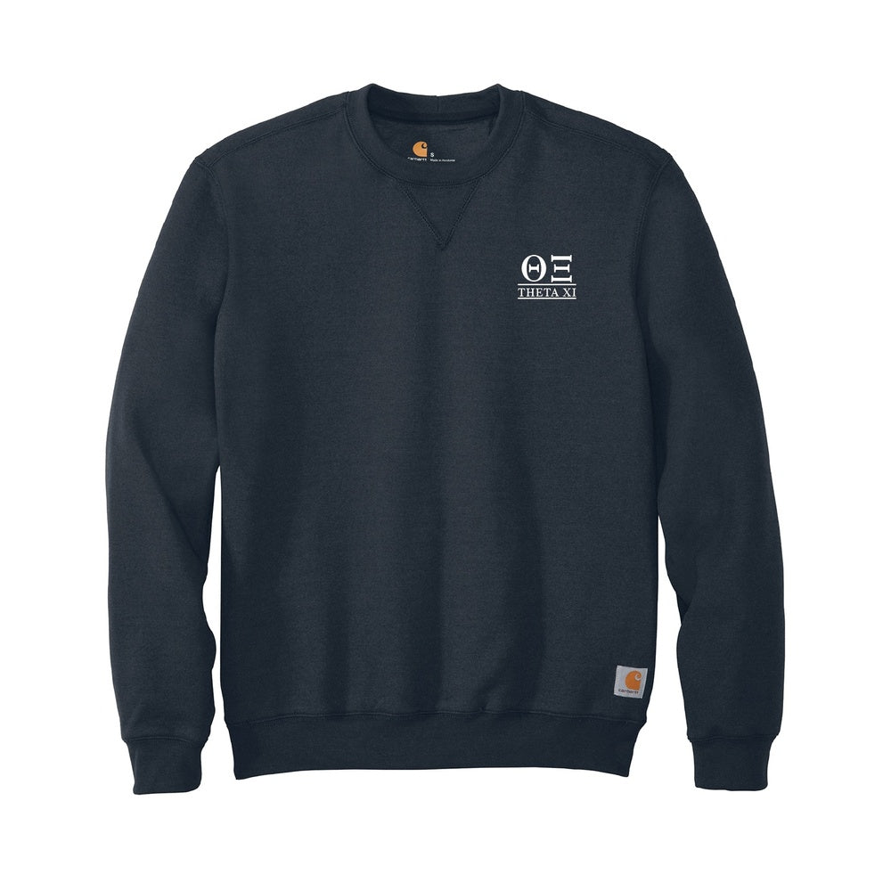 Theta Xi Embroidered Carhartt Crewneck