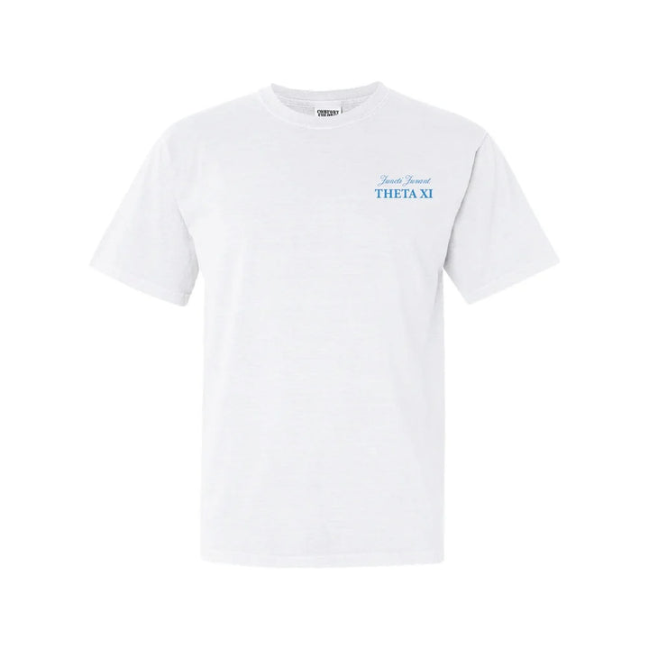 Theta Xi Flag T-Shirt by Comfort Colors