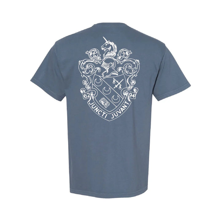 Theta Xi Letters & Crest T-Shirt by Comfort Colors