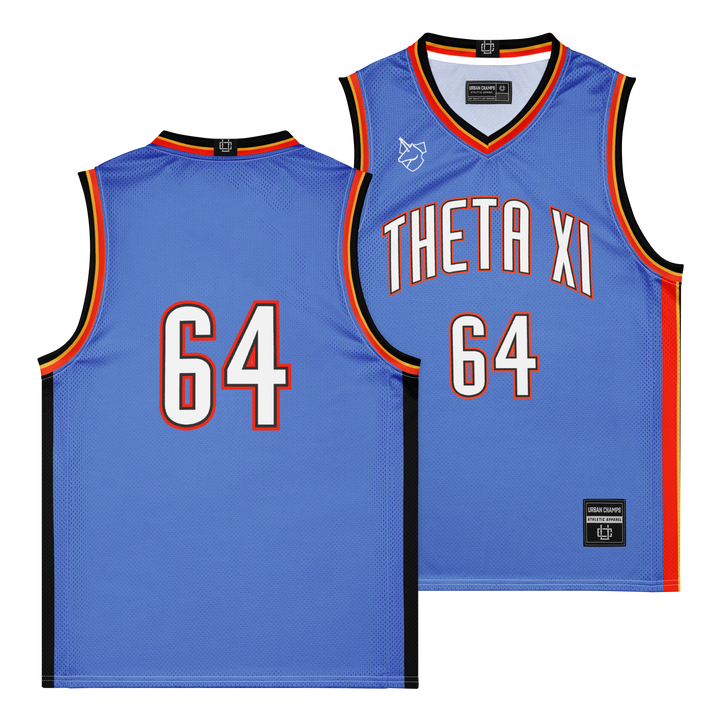 Theta Xi Oklahoma City Basketball Jersey