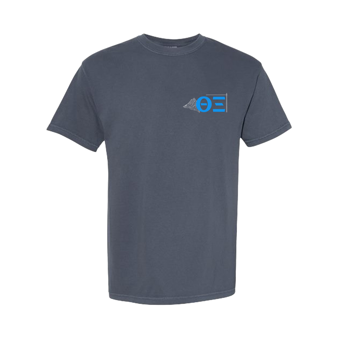 Theta Xi Outdoors Comfort Colors Heavyweight Tee