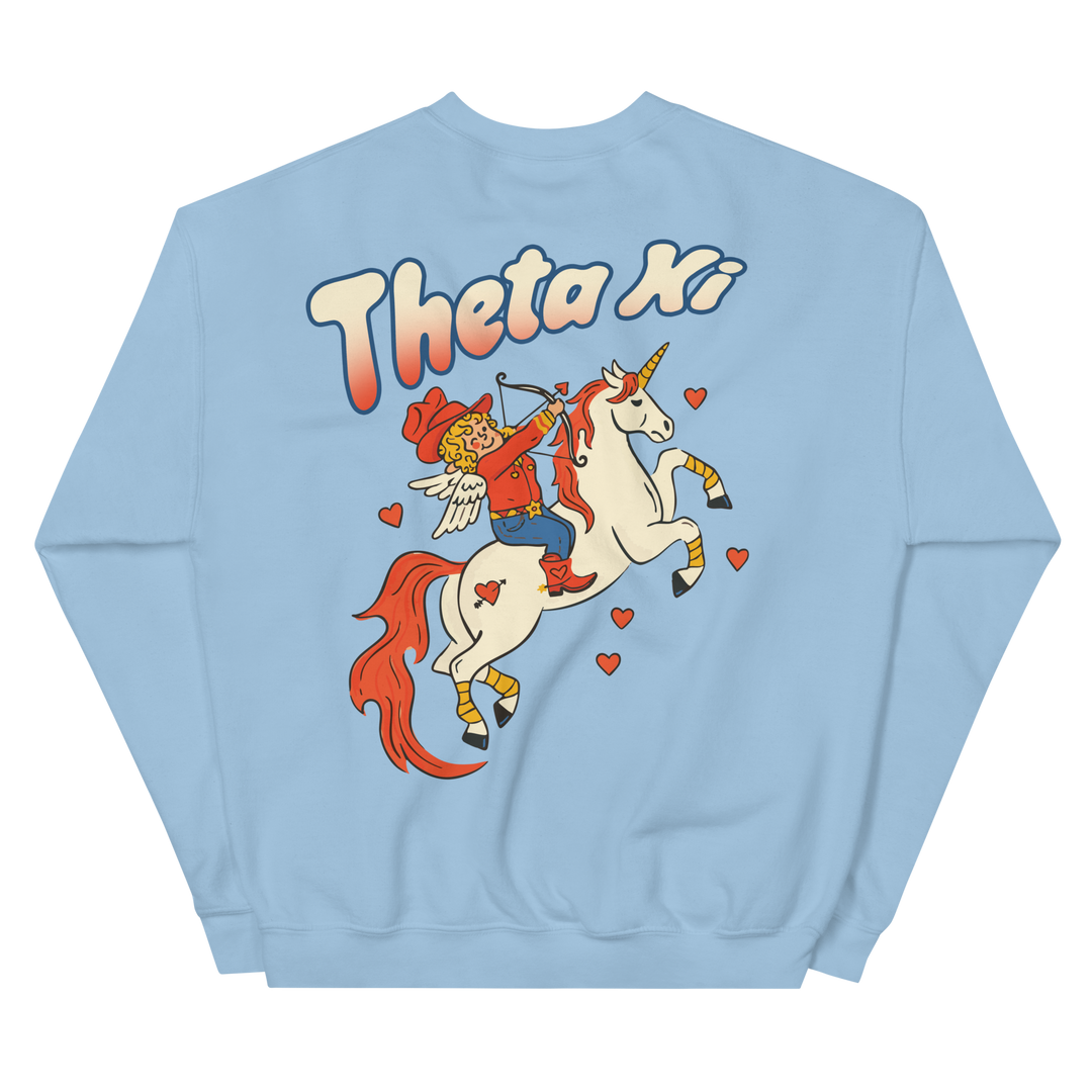 Theta Xi Valentine's Crewneck Sweatshirt