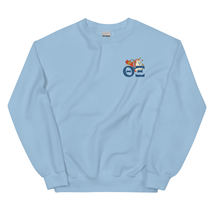 Theta Xi Valentine's Crewneck Sweatshirt