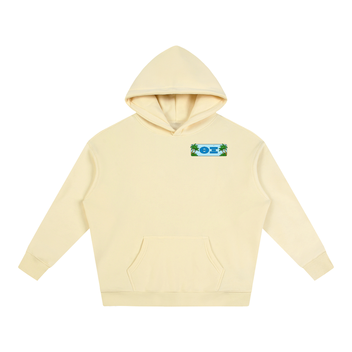 Theta Xi Summer Festival Oversize Fleeced Hoodie
